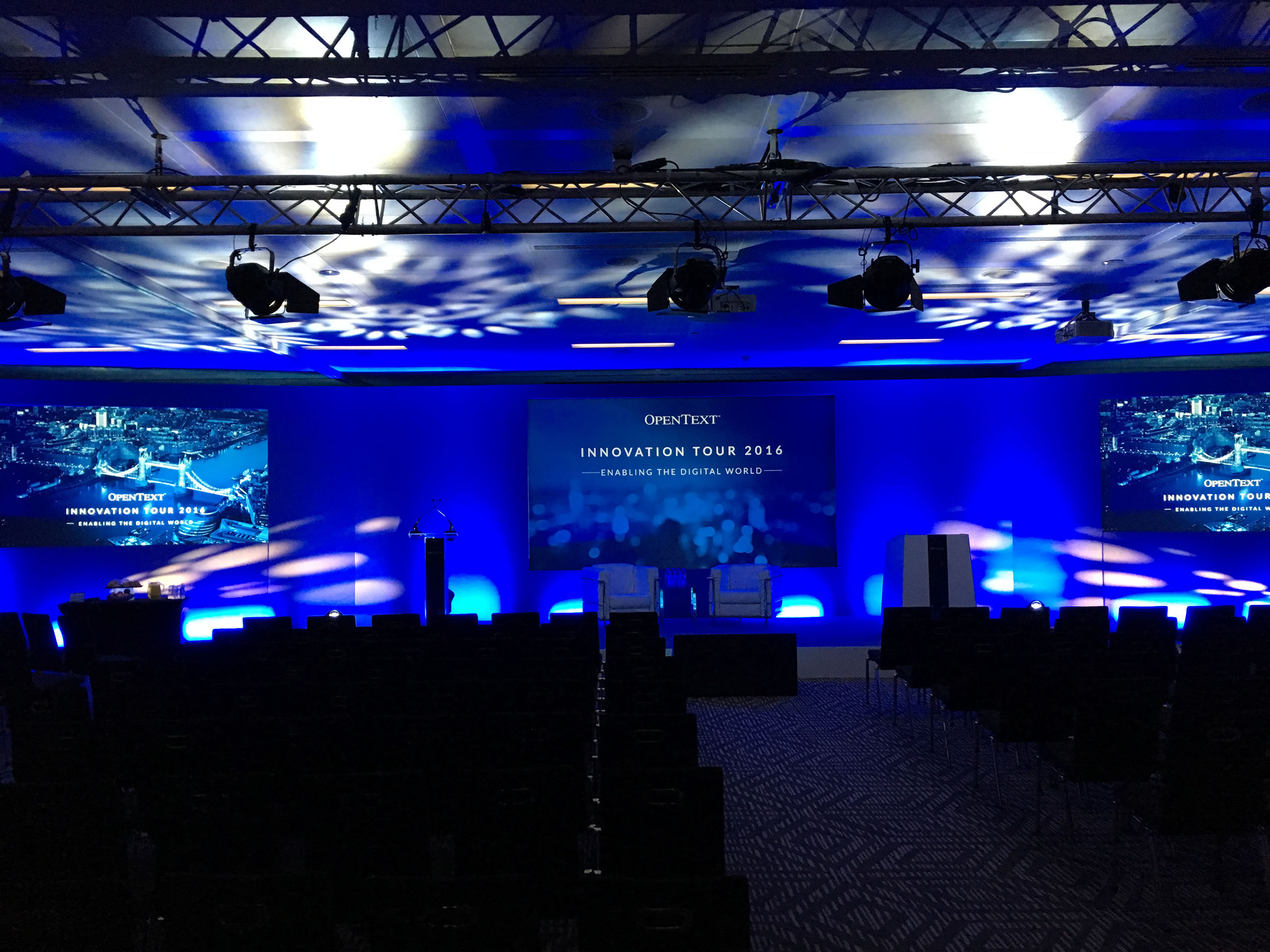 Awards show stage production