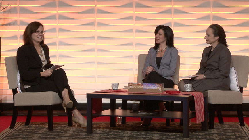 Panel discussion set design